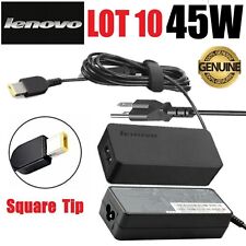LOT 10 Genuine Lenovo 45W 20V AC Adapter Charger Square Tip 00HM616 ADLX45NCC2A picture