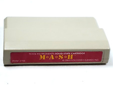 Texas Instruments TI-99/4A PHM 3158 MASH M*A*S*H Vintage Game Cartridge 1983 Fox picture