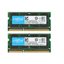 CRUCIAL 8GB 16GB 32GB DDR3L 1600 MHz PC3L-12800S 204pin 1.35V Laptop Memory Ram picture