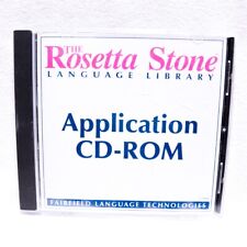 The Rosetta Stone Language Library - Application CD-ROM - 2000 picture