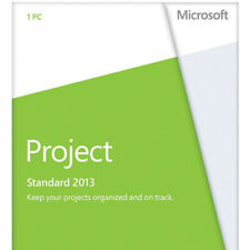 Microsoft Project 2013 Standard -  Genuine Unused License Key - 1 PC key - (New) picture