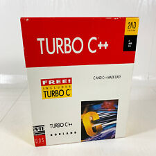 Borland Turbo C++ 2.0 for DOS Complete w/ 3.5