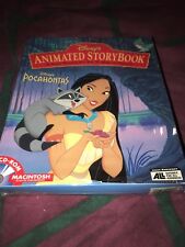 Disney's Animated Storybook Pocahontas CD-ROM Macintosh Factory Sealed Big Box picture