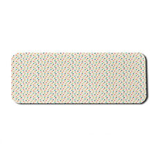 Ambesonne Colorful Print Rectangle Non-Slip Mousepad, 31