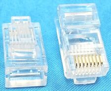 Pack of 50 -TRIPPLITE Cat 5 Stranded Modular Connectors, Clear (N031-050) picture