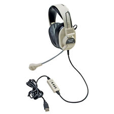 Califone Deluxe Multimedia Stereo Headset with Boom Microphone with USB plug picture