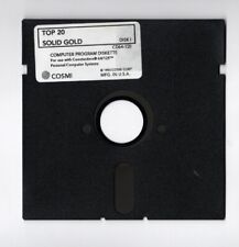 Commoddore 64 - 128 - Top 20 Solid Gold - Disk 1 - 5.25 Disk - Original picture