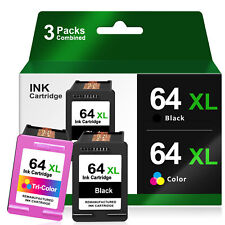 64XL XXL Black Color Ink Cartridge 64 XL for HP Envy 7155 7158 7855 7858 Printer picture