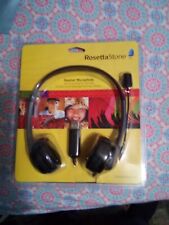Rosetta Stone Headset Microphone USB For Language Learning Software - NEW SEALED picture