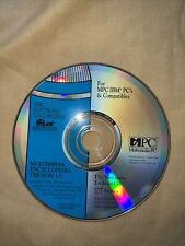 The Software Toolworks Multimedia Encyclopedia Version 1.5 CD Rom 1992 Vintage picture