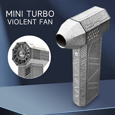 Portable Rechargeable Mini Turbo Blower Jet Fan Violent Turbofan 120000RPM 45m/s picture