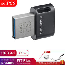 30PCS Samsung FIT Plus Tiny UDisk 32GB USB 3.1 Flash Drive Memory Thumb Stick picture
