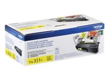 Brother TN331Y TN-331Y Yellow Toner Cartridge Genuine OEM - Factory Sealed Bag picture