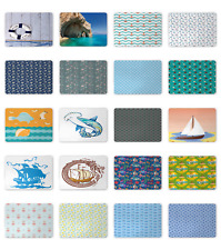 Ambesonne Marine Pattern Mousepad Rectangle Non-Slip Rubber picture