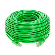 CAT6e/CAT6 Ethernet LAN Network RJ45 Patch Cable Green 50FT- 200FT Multipack LOT picture