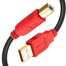 Printer Cable 30 ft Long USB Printer Cable Cord USB 2.0 Type A Male to B Male S picture