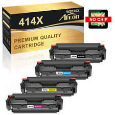 4x No Chip Toner Compatible With HP 414X W2020A 414A Color Laserjet Pro MFP M479 picture