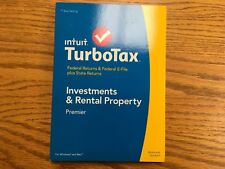 Intuit TurboTax Premier2014 Federal & State Returns Investment & Rental Property picture