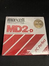*Sealed* Maxell MD2-D Double Sided Double Density 5.25