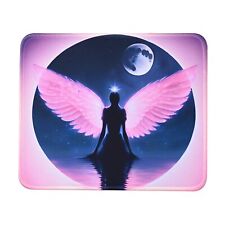 A Beautiful Angel Mouse Pad Pink Mouse PadNice Square Mousepad9.5 X 7.9 Inch ... picture