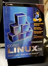 Corel Linux OS Standard 1999, WordPerfect 8 NEW Vintage software picture