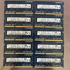 Lot of 10 - SK Hynix 4GB 1Rx8 PC3L-12800S-11-13-B4 HMT451S6BFR8A Laptop Ram picture