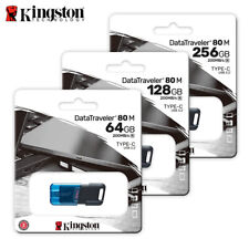 Kingston 64G 128G 256G DataTraveler 80M USB 3.2 Type-C Flash Drive up to 200MB/s picture