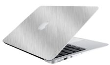BRUSHED ALUMINUM Vinyl Lid Skin Decal fits Apple MacBook Air 11 A1465 Laptop picture
