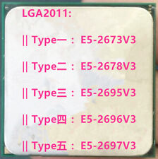 Intel Xeon E5-2673V3 E5-2678V3 E5-2695V3 E5-2696V3 E5-2697V3 LGA2011 CPU picture