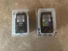 SET OF 2 GENUINE CANON PG-240 BLACK AND CANON CL-241 COLOR INK CARTRIDGE M2-2(5) picture