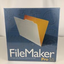 FileMaker Pro 5.5 for Windows New Sealed Box picture