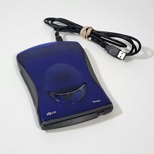 Iomega Zip 250 250MB USB Drive Z250USBPCM USB Powered + OEM Data Cable Blue 1999 picture