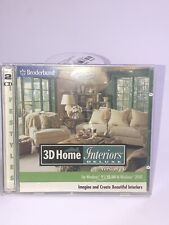 Broderbund 3D Home Interior Deluxe 2.0 0Two Discs VERY CLEAN  picture
