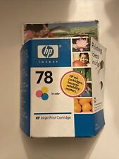 Genuine HP 78 Tri-Color Ink Cartridge Exp. 06/2007 NEW SEALED picture