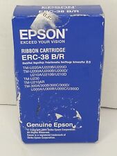 EPSON RIBBON CARTRIDGE #ERC-38 B/R - BLACK & RED - INK CARTRIDGE - Sealed picture