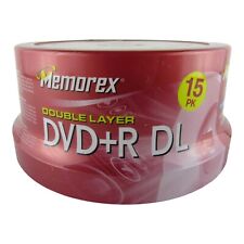 Memorex Double Layer DVD+R DL 15 pack 8.5 GB 240 Min 2.4x Blank DVDs RW New picture