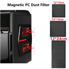 1.8mm Thick Magnetic PC Dust Filter Cooling Fan Mesh Cover 12*12/14*14/12*24cm a picture