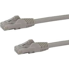 StarTech.com 8ft CAT6 Ethernet Cable - Gray Snagless Gigabit - 100W PoE UTP 650M picture