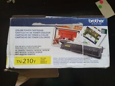 Genuine Brother TN-210Y Toner Cartridge Yellow New Open Box But Sealed Cart New  picture
