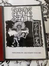 Napalm Death ‎– Europe Tour 1988 picture