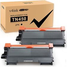 v4ink 2PK New TN450 Toner Cartridge for Brother HL-2240d 2270dw 2280dw MFC-7360n picture