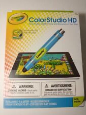 NEW Crayola/Griffin ColorStudio HD Stylus & App for Apple iPad crayon color pen picture