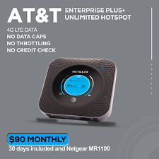 AT&T unlimited data  Nighthawk M1 Wireless Wi-Fi Hotspot Modem - att MR1100 picture