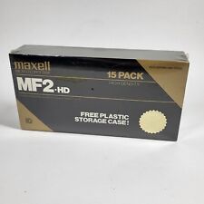 Maxell MF2 HD 15 Pack High Density Floppy Disks 3.5