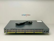 Cisco Genuine WS-C2960X-48FPD-L 48 Port PoE Switch - Fast Shipping&1 Year Wrrnty picture