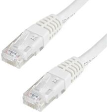 StarTech.com 6ft CAT6 Ethernet Cable - White CAT 6 Gigabit Ethernet Wire -650MHz picture