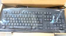 RARE NEW VINTAGE SILICON GRAPHICS SGI GREY PS2 KEYBOARD 062-0051-001 US-RM0 picture