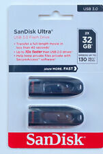 SanDisk ULTRA 32 GB USB 3.0 Flash Drive 2 Pack picture