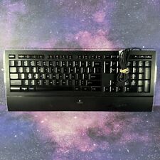 LOGITECH K740 Illuminated USB Keyboard Y-UY95 Tested - Works? Read Description picture