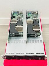 Supermicro CSE-827 Server Chassis x4 Nodes X8DTT-HF+ 96GB RAM DDR3 x2 Xeon SLBVD picture